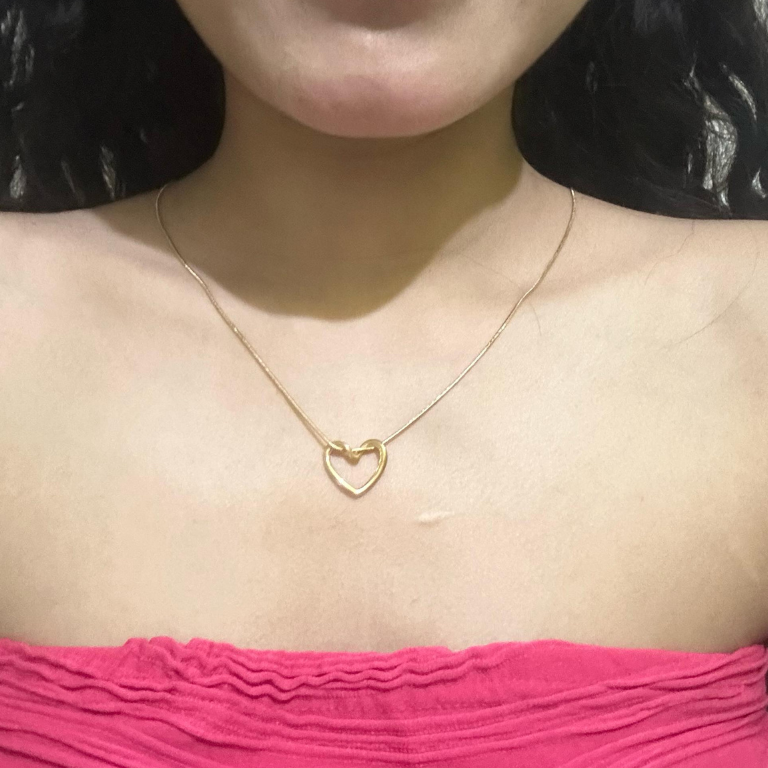 Lover word pendant on chain for heartfelt gifting